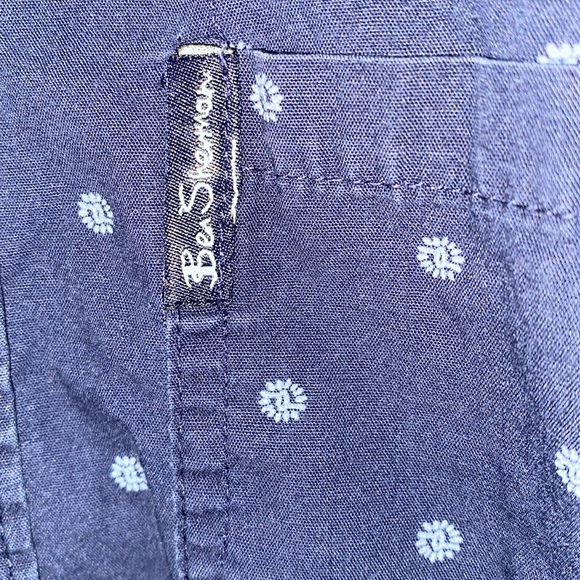 3 for $15 Ben Sherman Navy dress shirt - Picture 9 of 9